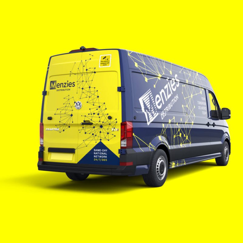 Van livery back